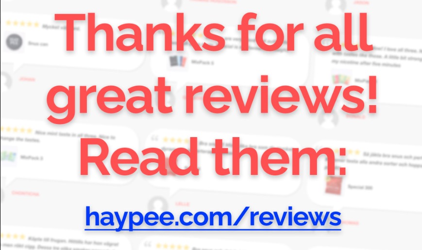 Thanks for all great reviews