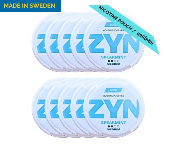 ZYN SpearMint 10 dosor