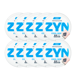 ZYN Cool Mint Medium 10 cans