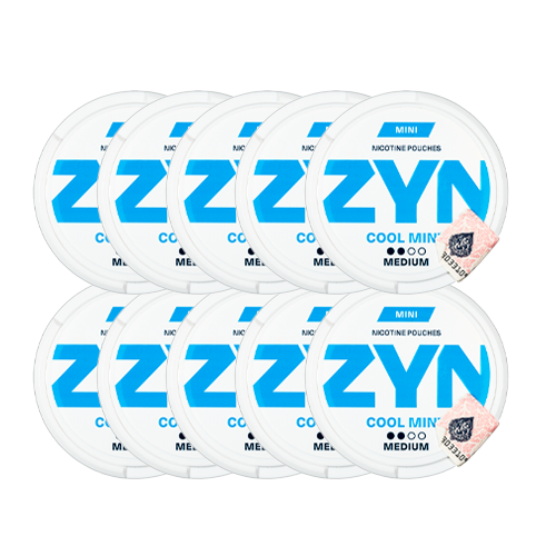 ZYN Cool Mint Medium 10 cans - Haypee Thailand