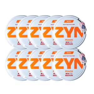 ZYN Peach Medium 10 cans