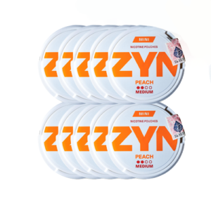 ZYN Peach Medium 10 cans
